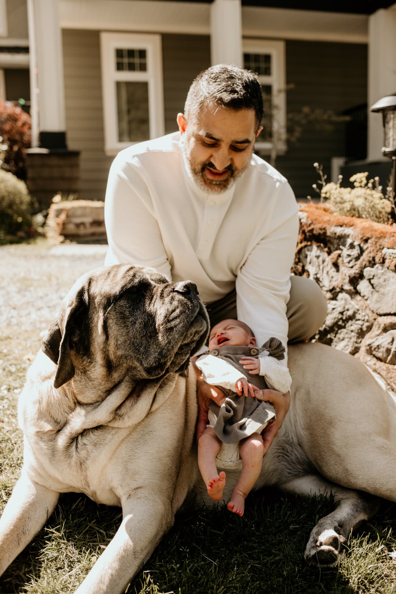 Mike Manhas at home in Langford, British Columbia
